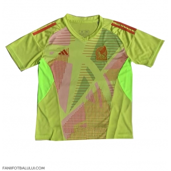 Mexic Portarii Tricou Fotbal Replică Copa America 2024 Barbati Acasa